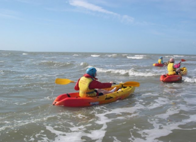 Kayak de mer a Fromentine